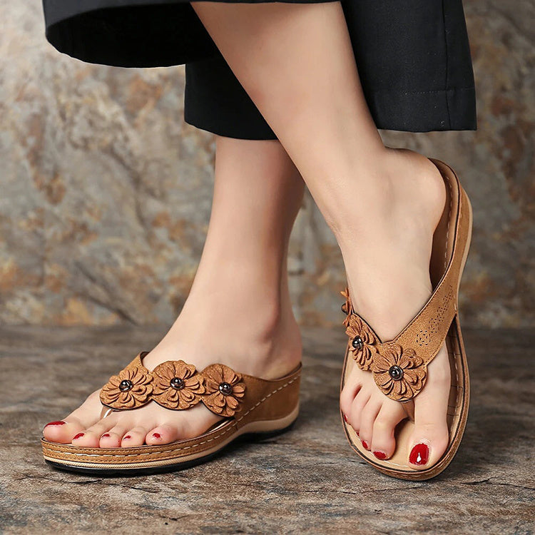 Flowers Sandals Women For  Summer