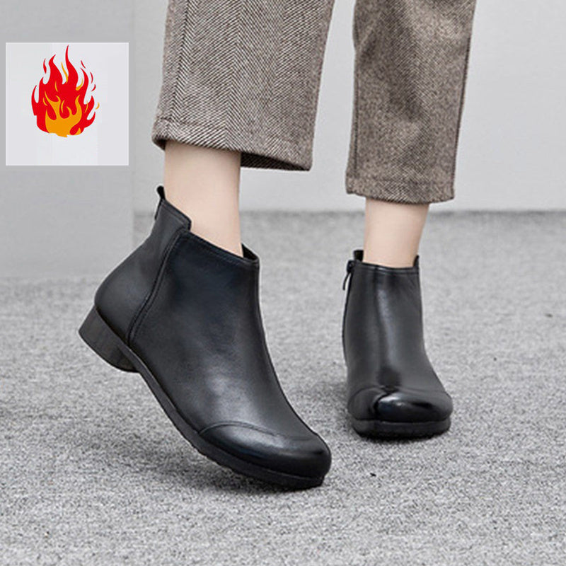 Ankle Boots For Women Fall Winter Low Heel Shoes