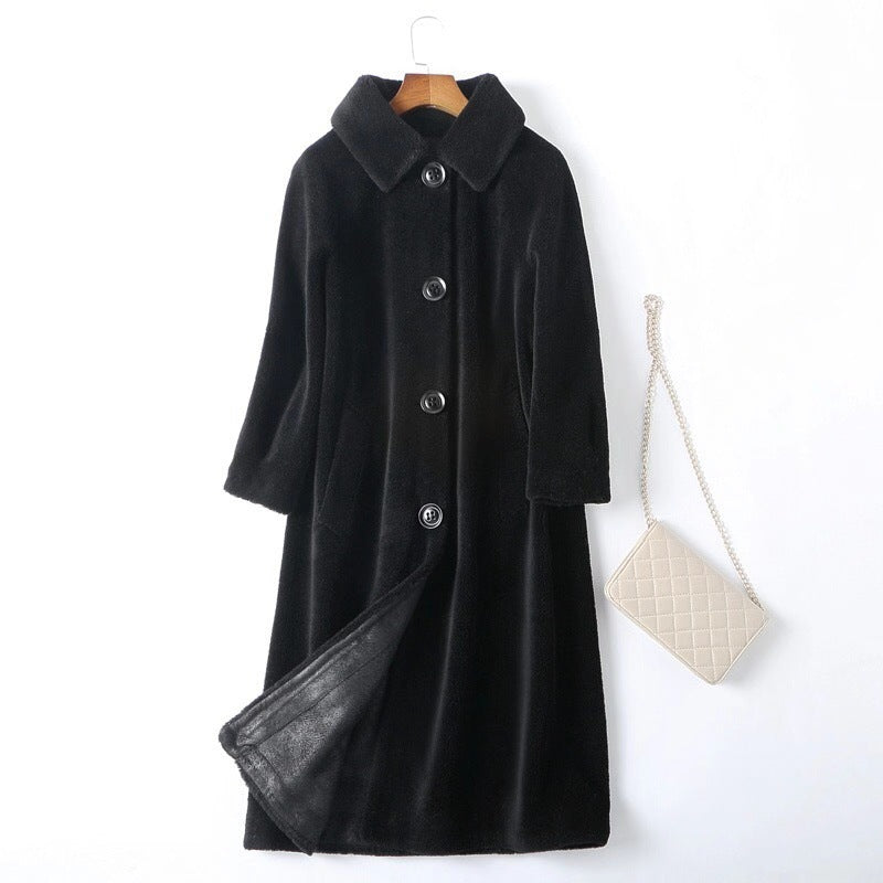 New style sheep shearing coat women