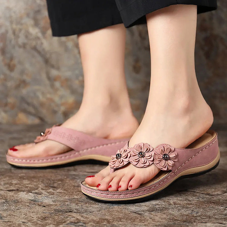 Flowers Sandals Women For  Summer