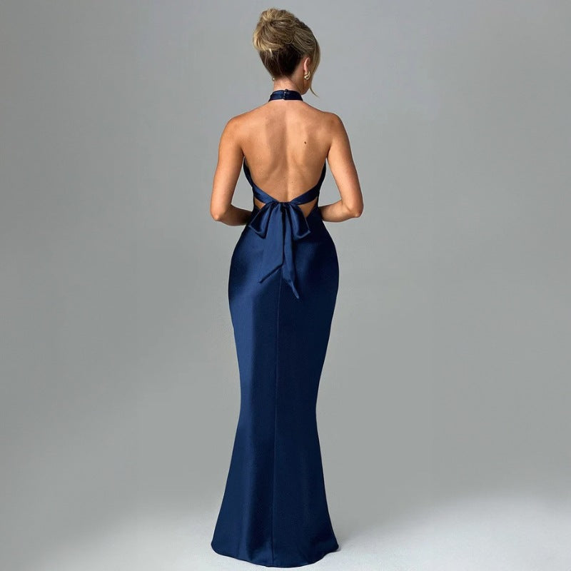 Summer Fashion Elegant Backless  Dress