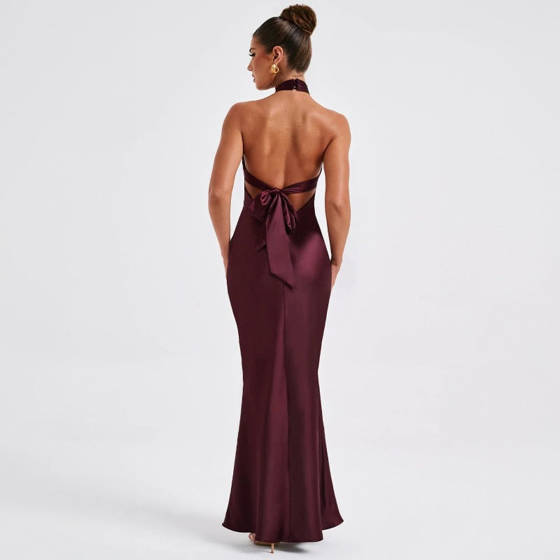 Summer Fashion Elegant Backless  Dress